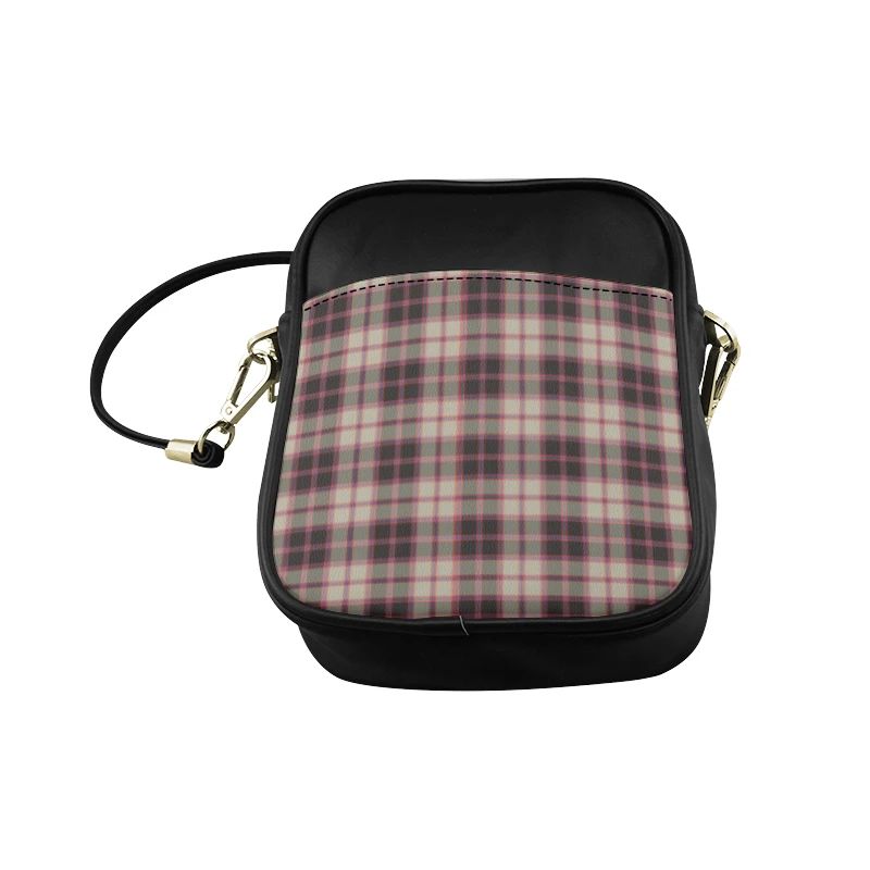 MacPherson Hunting Ancient Tartan Plaid Sling Bag