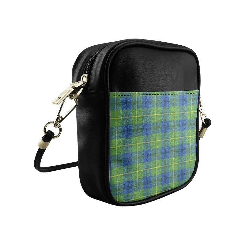 Johnston Ancient Tartan Plaid Sling Bag