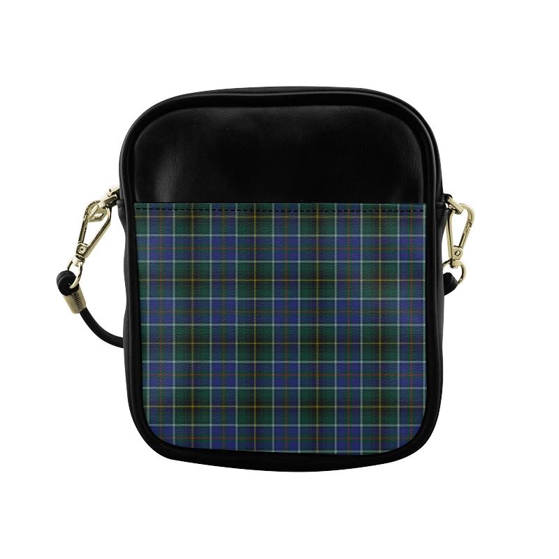 MacInnes Modern Tartan Plaid Sling Bag