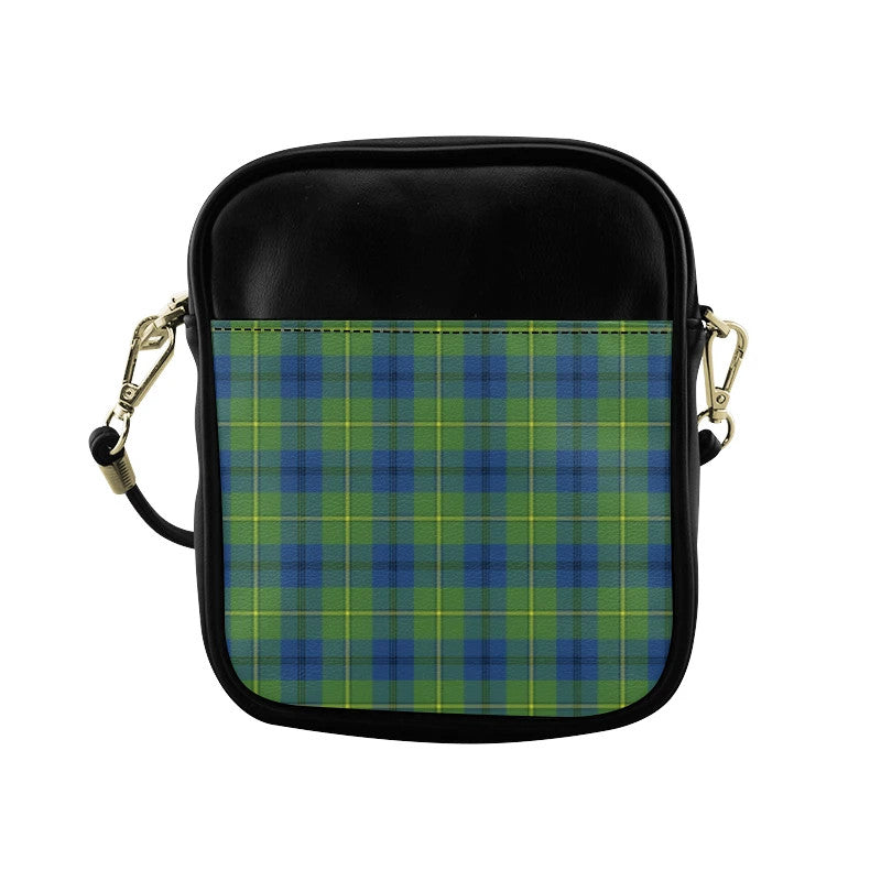 Johnston Ancient Tartan Plaid Sling Bag