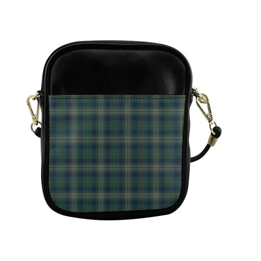 Kennedy Modern Tartan Plaid Sling Bag