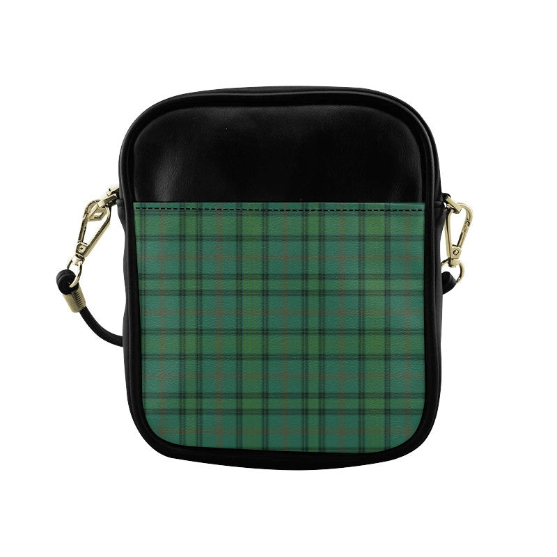 Ross Hunting Ancient Tartan Plaid Sling Bag