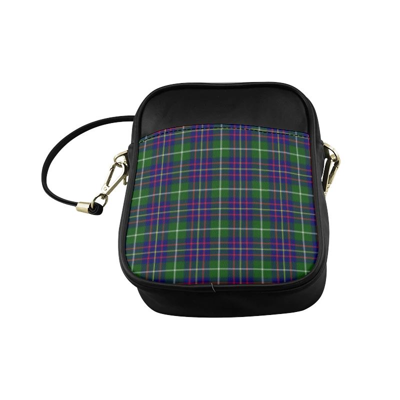 Inglis Modern Tartan Plaid Sling Bag