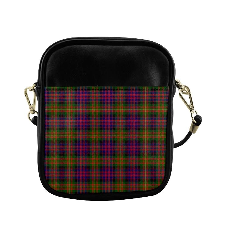 Carnegie Modern Tartan Plaid Sling Bag