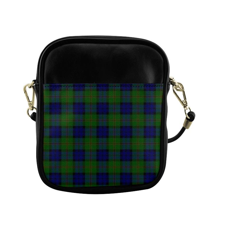 Dundas Modern Tartan Plaid Sling Bag