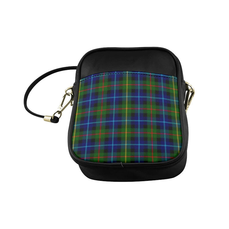 Smith Modern Tartan Plaid Sling Bag