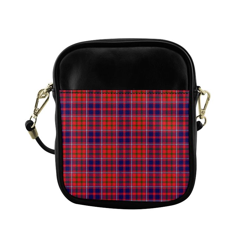 Cameron of Lochiel Modern Tartan Plaid Sling Bag