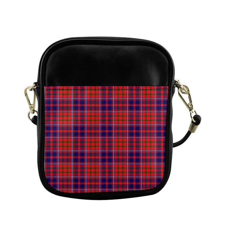 Cameron of Lochiel Modern Tartan Plaid Sling Bag