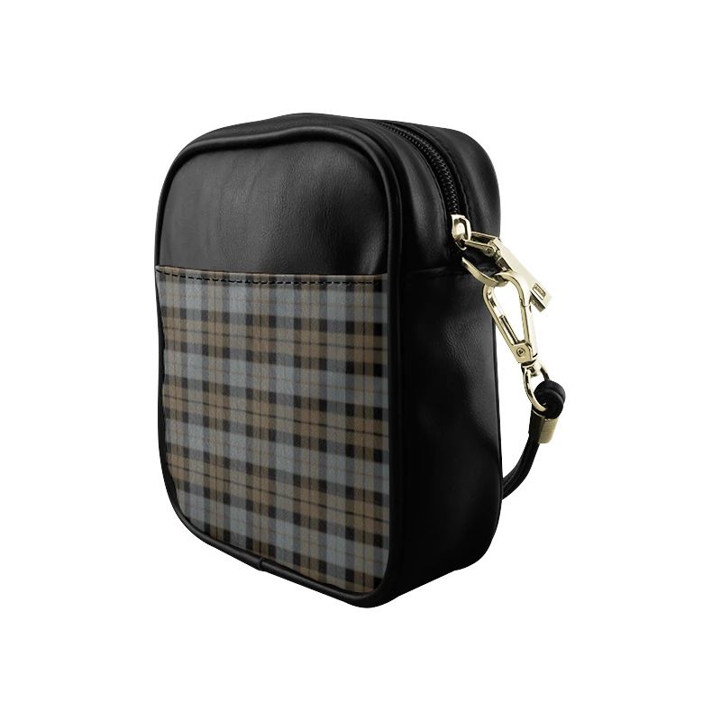 MacKay Weathered Tartan Plaid Sling Bag