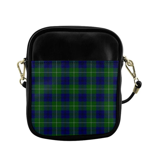 Oliphant Modern Tartan Plaid Sling Bag