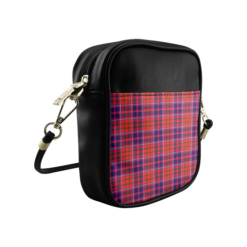 Cameron of Lochiel Modern Tartan Plaid Sling Bag