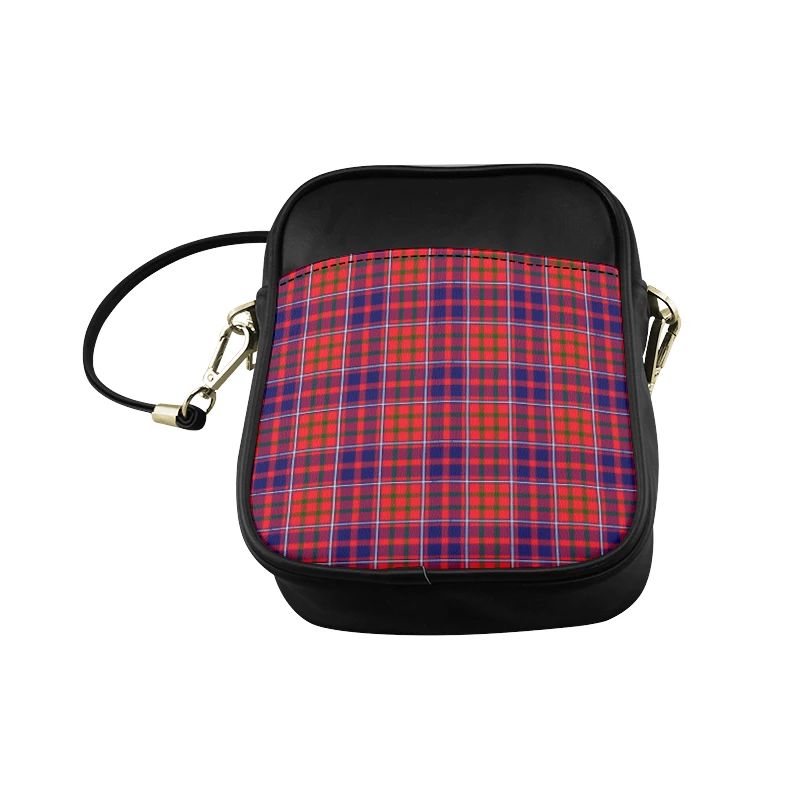 Cameron of Lochiel Modern Tartan Plaid Sling Bag