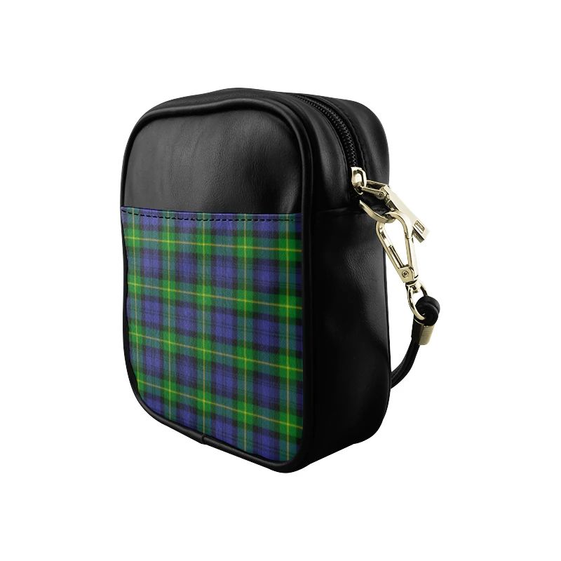 Gordon Modern Tartan Plaid Sling Bag