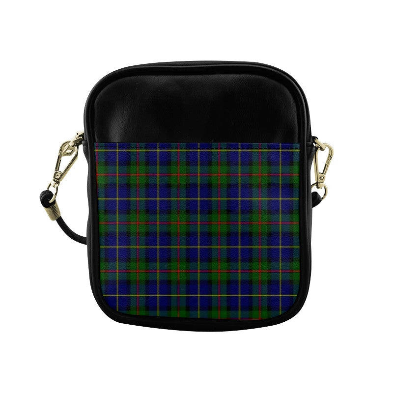 MacLeod of Harris Modern Tartan Plaid Sling Bag