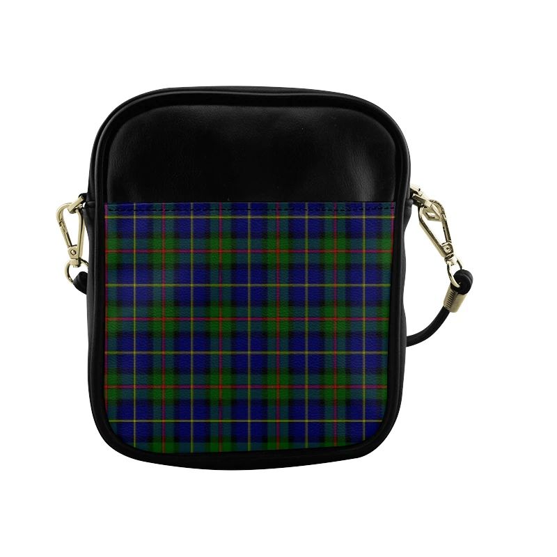 MacLeod of Harris Modern Tartan Plaid Sling Bag