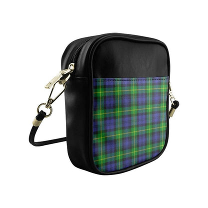 Gordon Modern Tartan Plaid Sling Bag