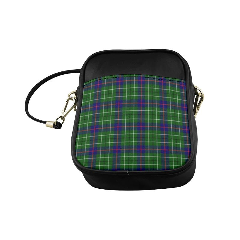 Duncan Modern Tartan Plaid Sling Bag