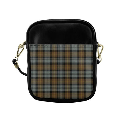 Gordon Weathered Tartan Plaid Sling Bag