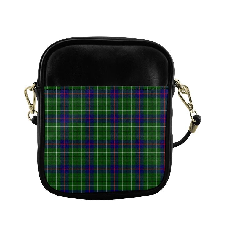 Duncan Modern Tartan Plaid Sling Bag