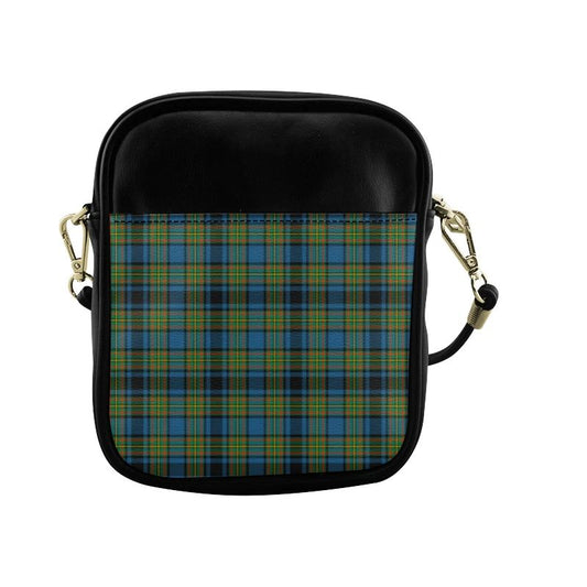 Gillies Ancient Tartan Plaid Sling Bag