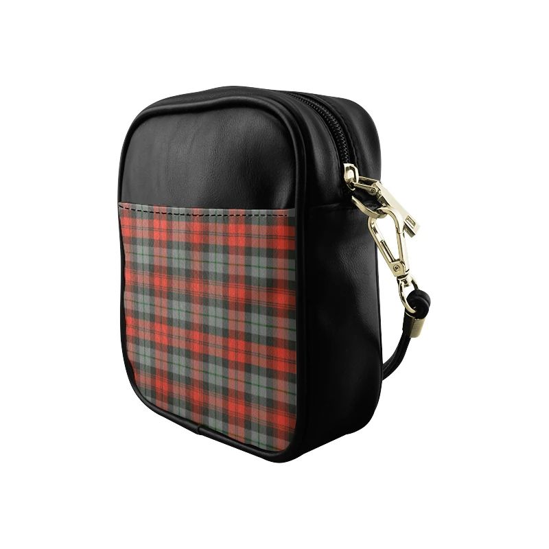 MacLachlan Weathered Tartan Plaid Sling Bag