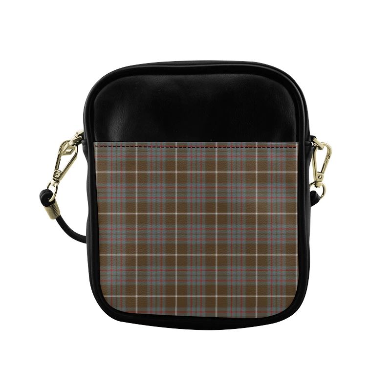 MacIntyre Hunting Weathered Tartan Plaid Sling Bag