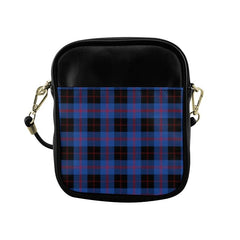 Angus Modern Tartan Plaid Sling Bag