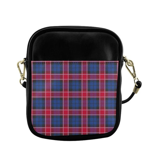 Graham of Menteith Red Tartan Plaid Sling Bag