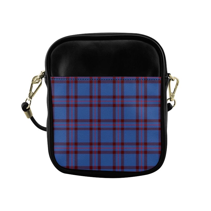 Elliot Modern Tartan Plaid Sling Bag