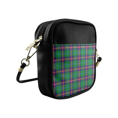 Young Modern Tartan Plaid Sling Bag