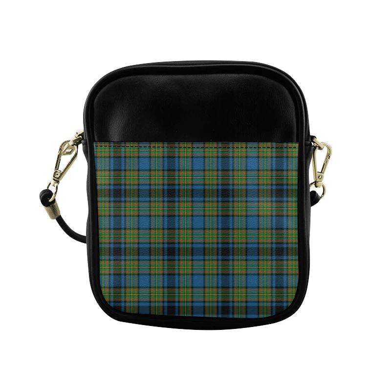 Gillies Ancient Tartan Plaid Sling Bag