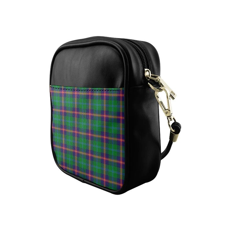 Young Modern Tartan Plaid Sling Bag