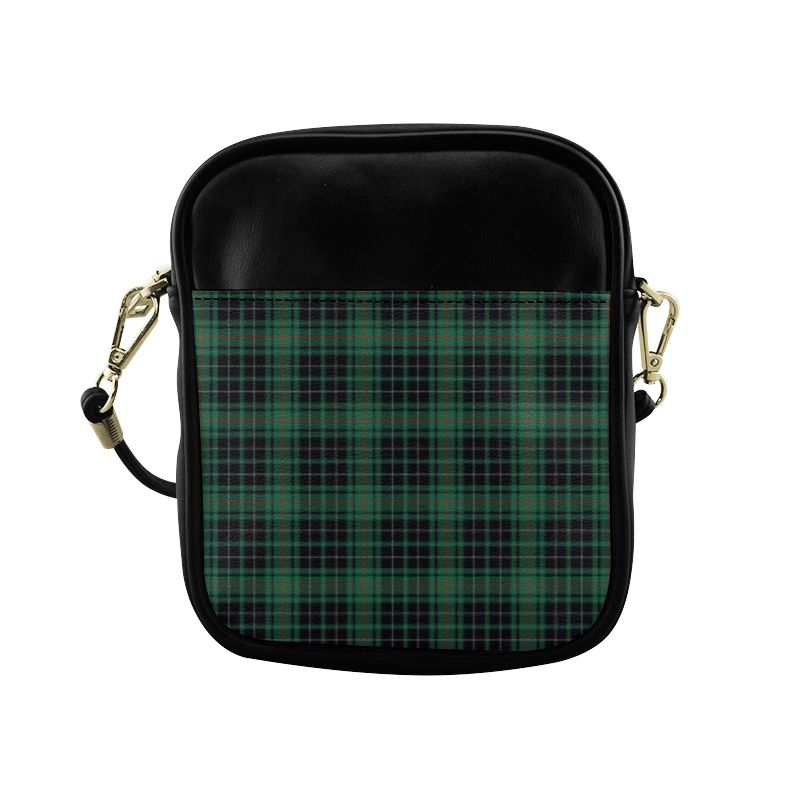 MacAulay Hunting Ancient Tartan Plaid Sling Bag