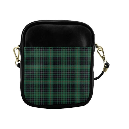 MacAulay Hunting Ancient Tartan Plaid Sling Bag