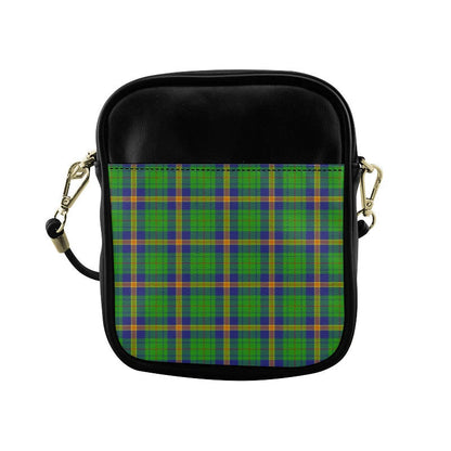 New Mexico Tartan Plaid Sling Bag