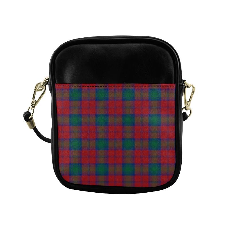 Lindsay Modern Tartan Plaid Sling Bag