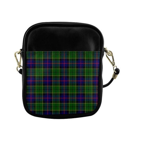 Forsyth Modern Tartan Plaid Sling Bag