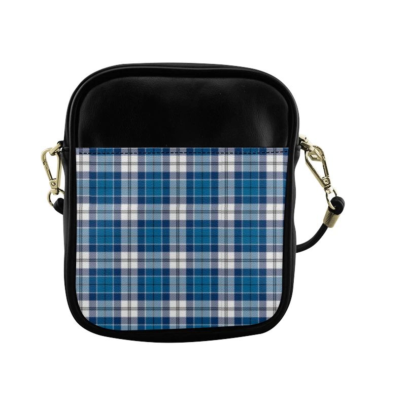 Strathclyde District Tartan Plaid Sling Bag