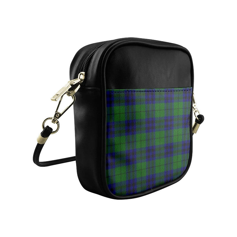 Keith Modern Tartan Plaid Sling Bag