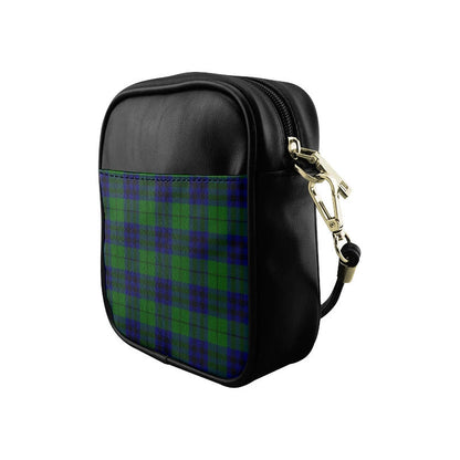 Keith Modern Tartan Plaid Sling Bag