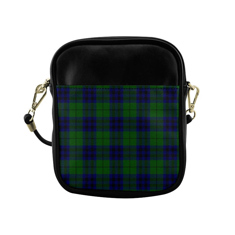 Keith Modern Tartan Plaid Sling Bag