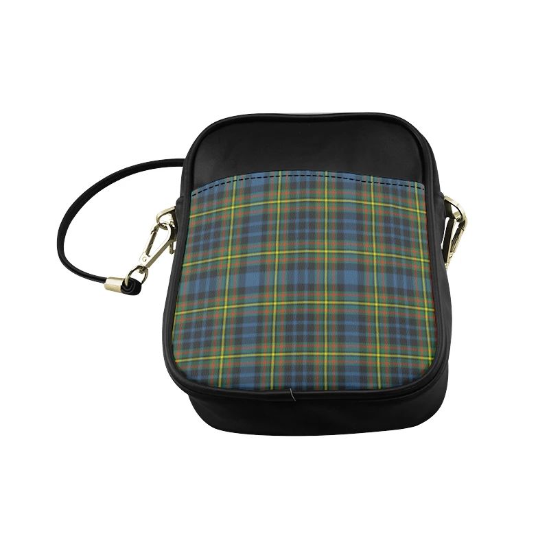 MacLellan Ancient Tartan Plaid Sling Bag