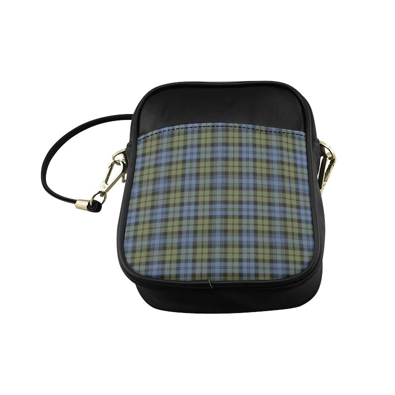 Campbell Faded Tartan Plaid Sling Bag