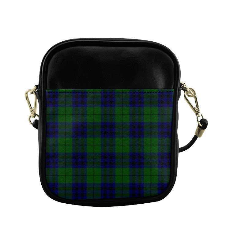 Keith Modern Tartan Plaid Sling Bag