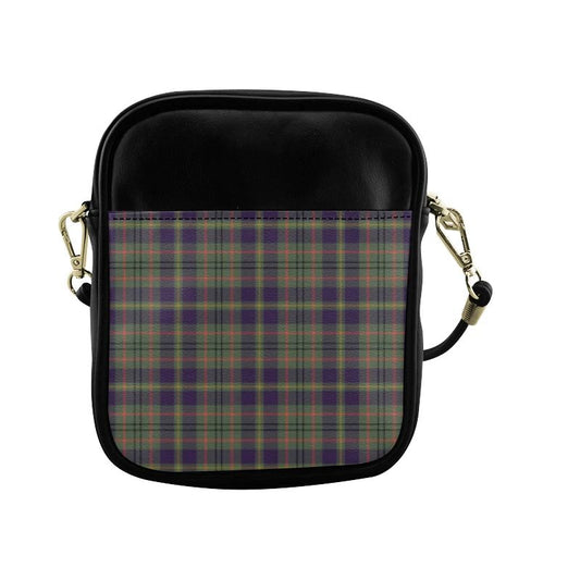 Taylor Weathered Tartan Plaid Sling Bag