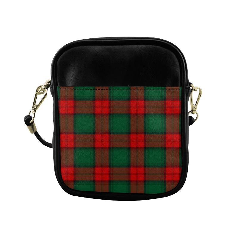 Stewart Atholl Modern Tartan Plaid Sling Bag
