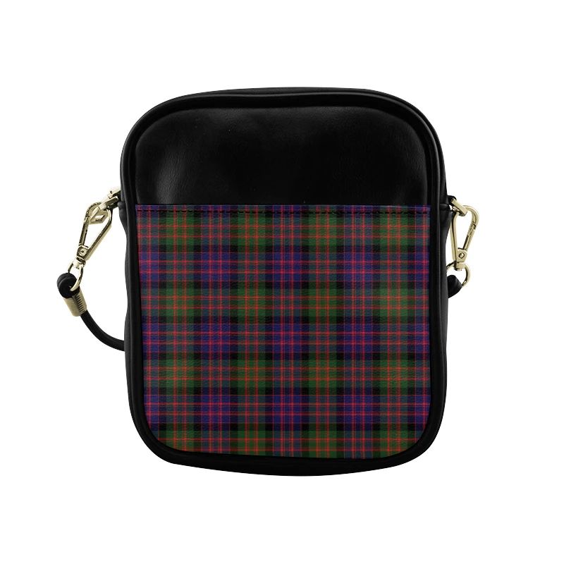 MacDonald Modern Tartan Plaid Sling Bag