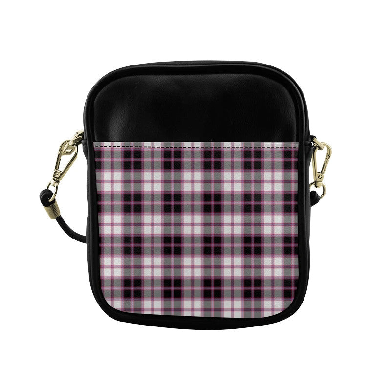 MacPherson Hunting Modern Tartan Plaid Sling Bag