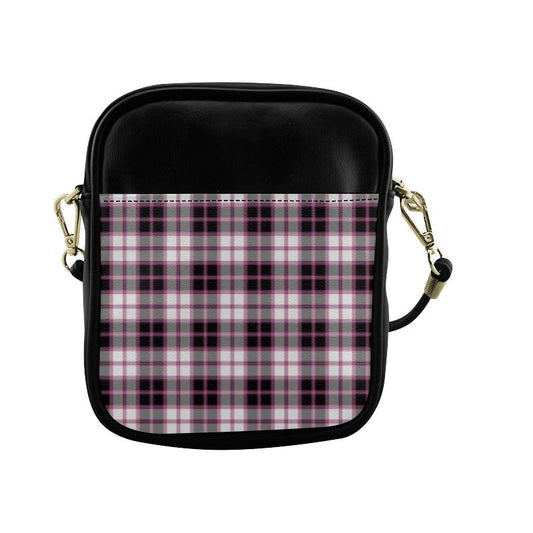 MacPherson Hunting Modern Tartan Plaid Sling Bag