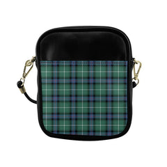 MacDonald of the Isles Hunting Ancient Tartan Plaid Sling Bag